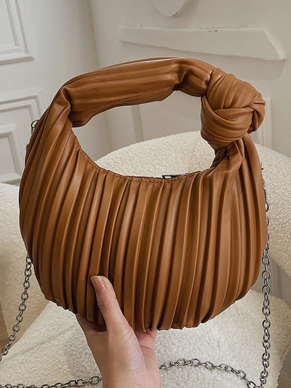 Sacs à fermeture éclair plissés à empiècements Accessoires Sacs à main Sacs à bandoulière