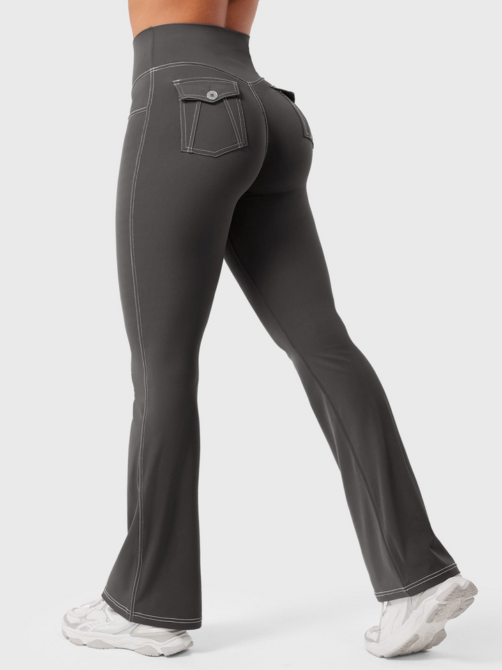 Vexaro | Leggings évasés flexibles pour femmes été