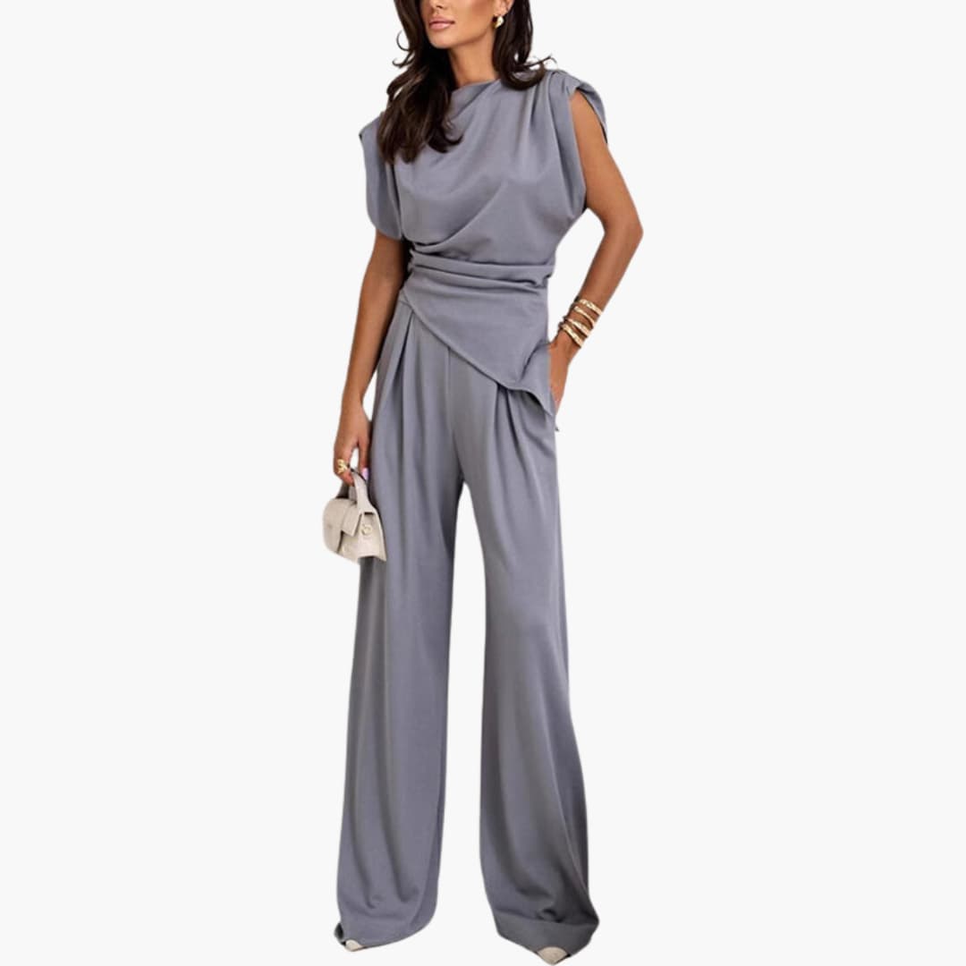 Ensemble femme - Costume élégant avec jambes larges