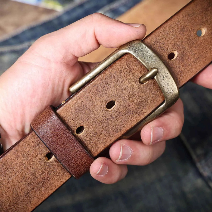 Ben | Ceinture en cuir Amalfi avec élégance classique