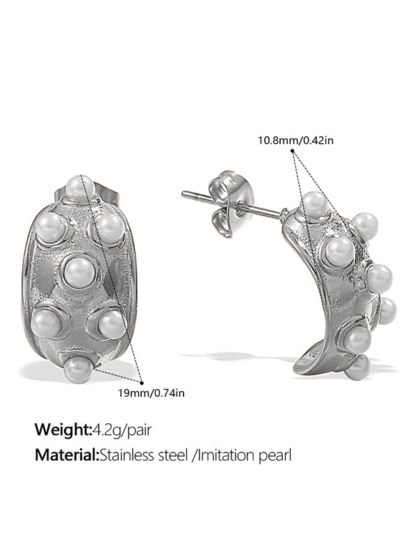 Boucles d'oreilles pendantes géométriques