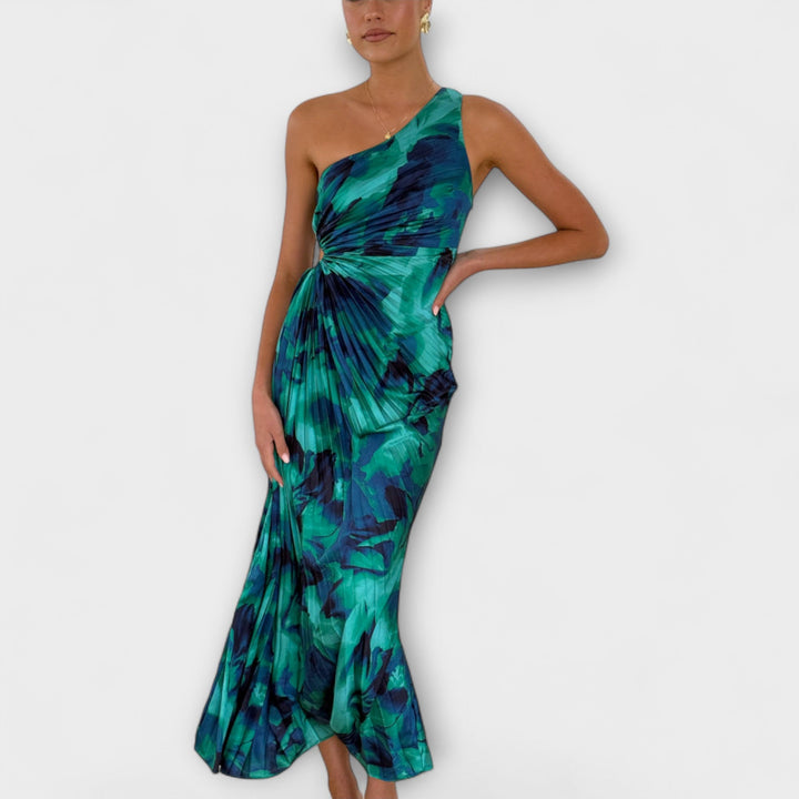 Sienna - Robe maxi élégante avec découpes