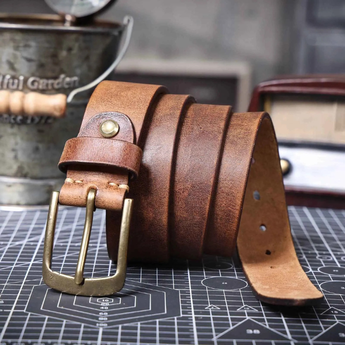 Ben | Ceinture en cuir Amalfi avec élégance classique