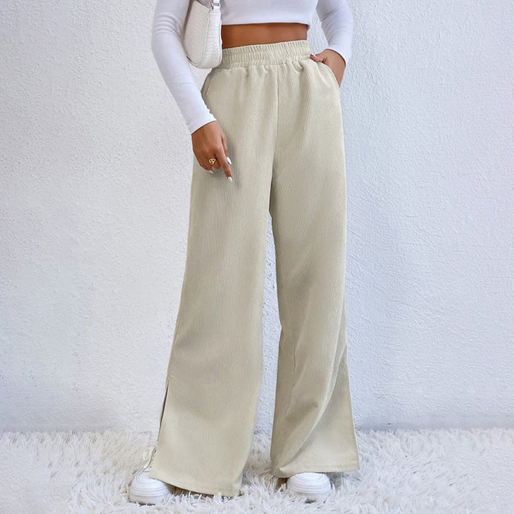 Aeri - Superbe pantalon en tissu évasé