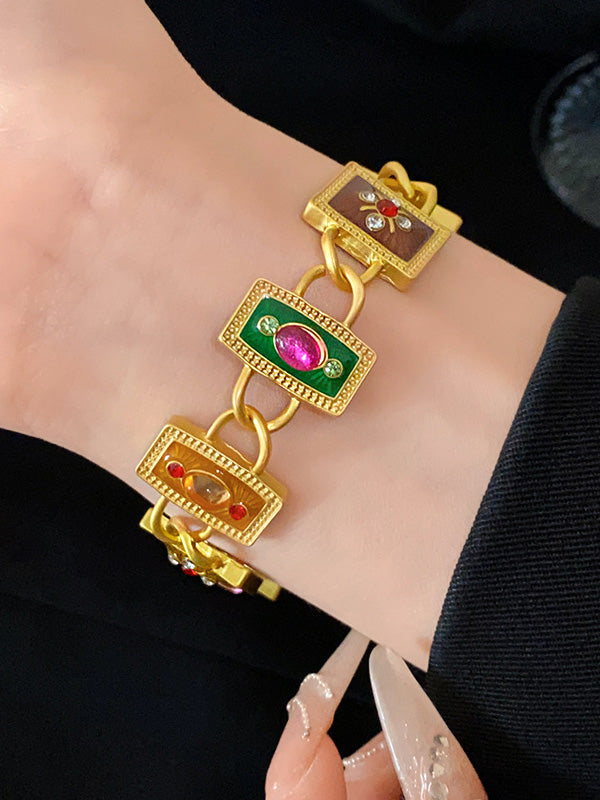 Bracelet géométrique