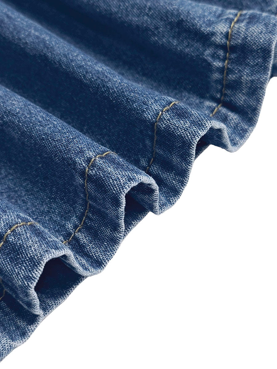 Combinaison plissée taille haute, sans manches, à poches, à fermeture éclair, à col rond, couleur unie
