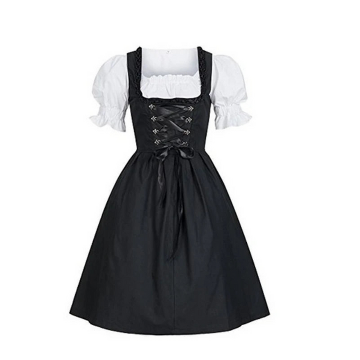 Robe Dirndl pour femmes avec design moderne | Robe traditionnelle festive en longueur midi