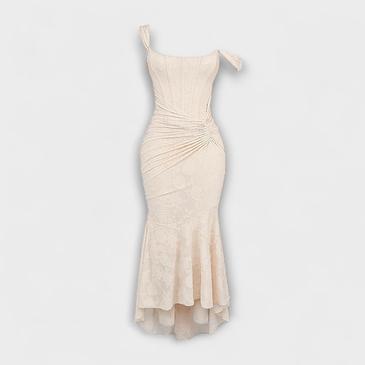 Renske - Robe maxi élégante avec corset artistique