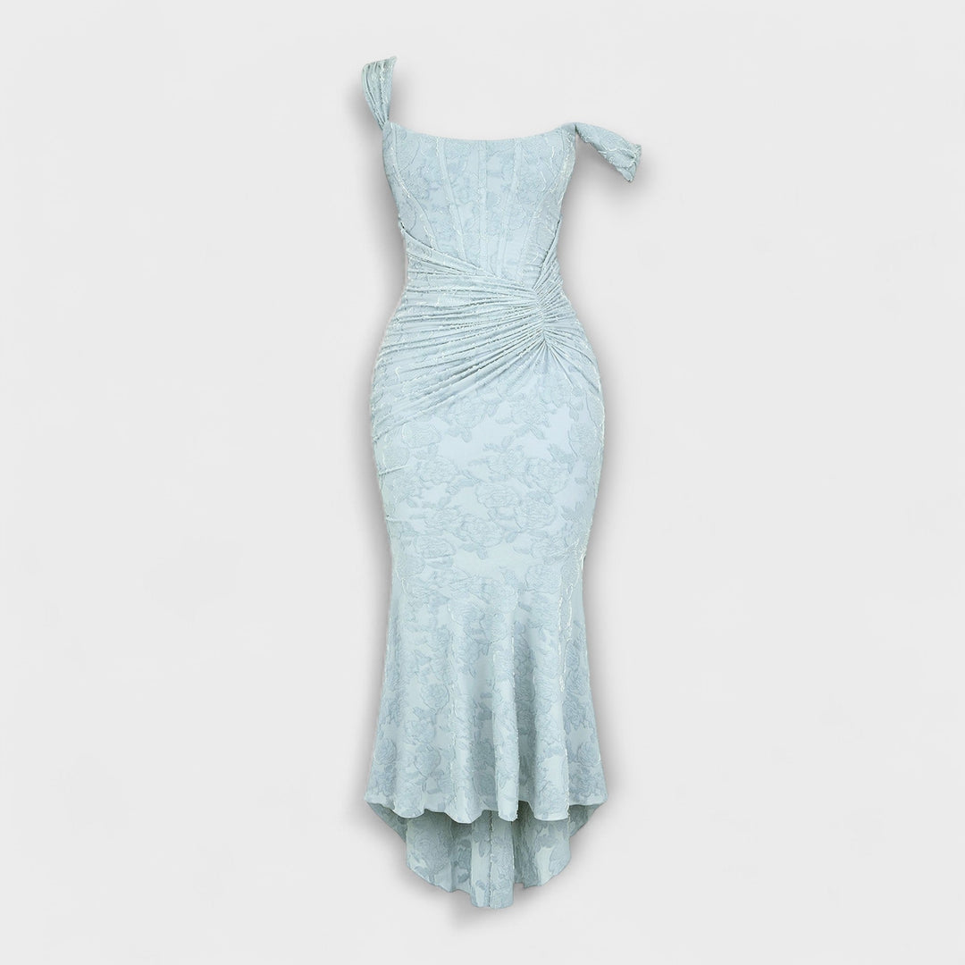 Renske - Robe maxi élégante avec corset artistique