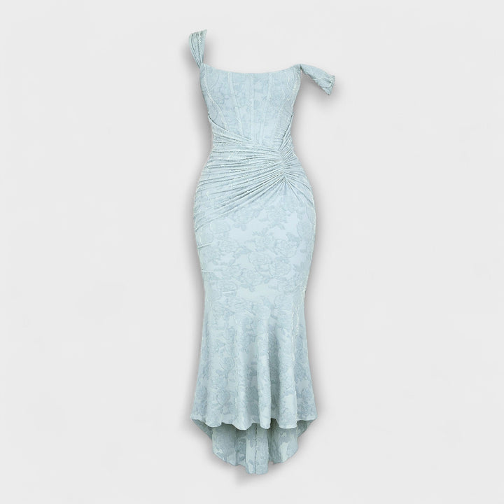 Renske - Robe maxi élégante avec corset artistique