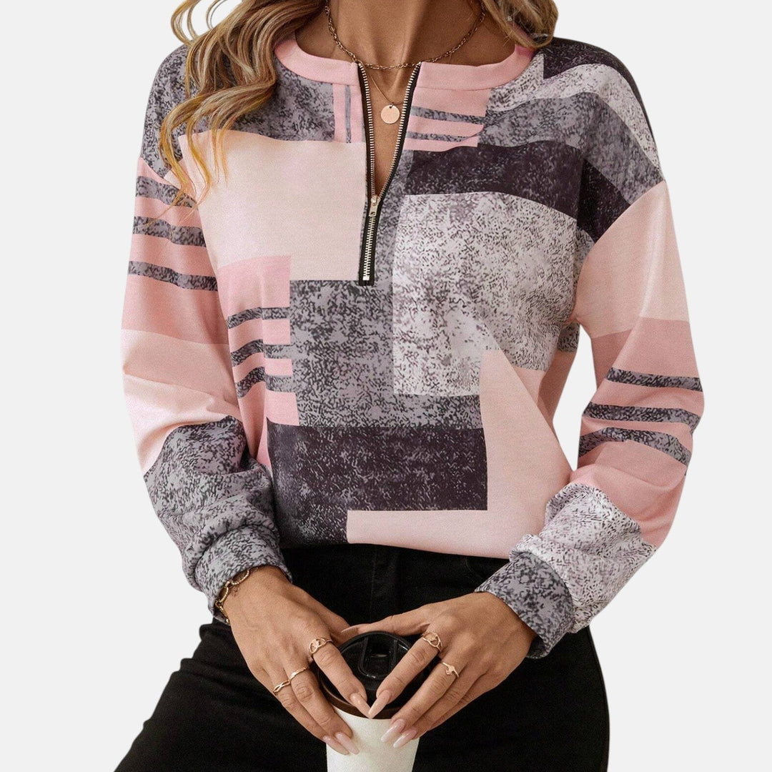 Lea | Sweat-shirt vintage pour femmes, élégant et moderne