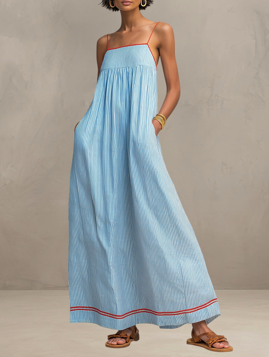 Janne | Robe Maxi d'Été