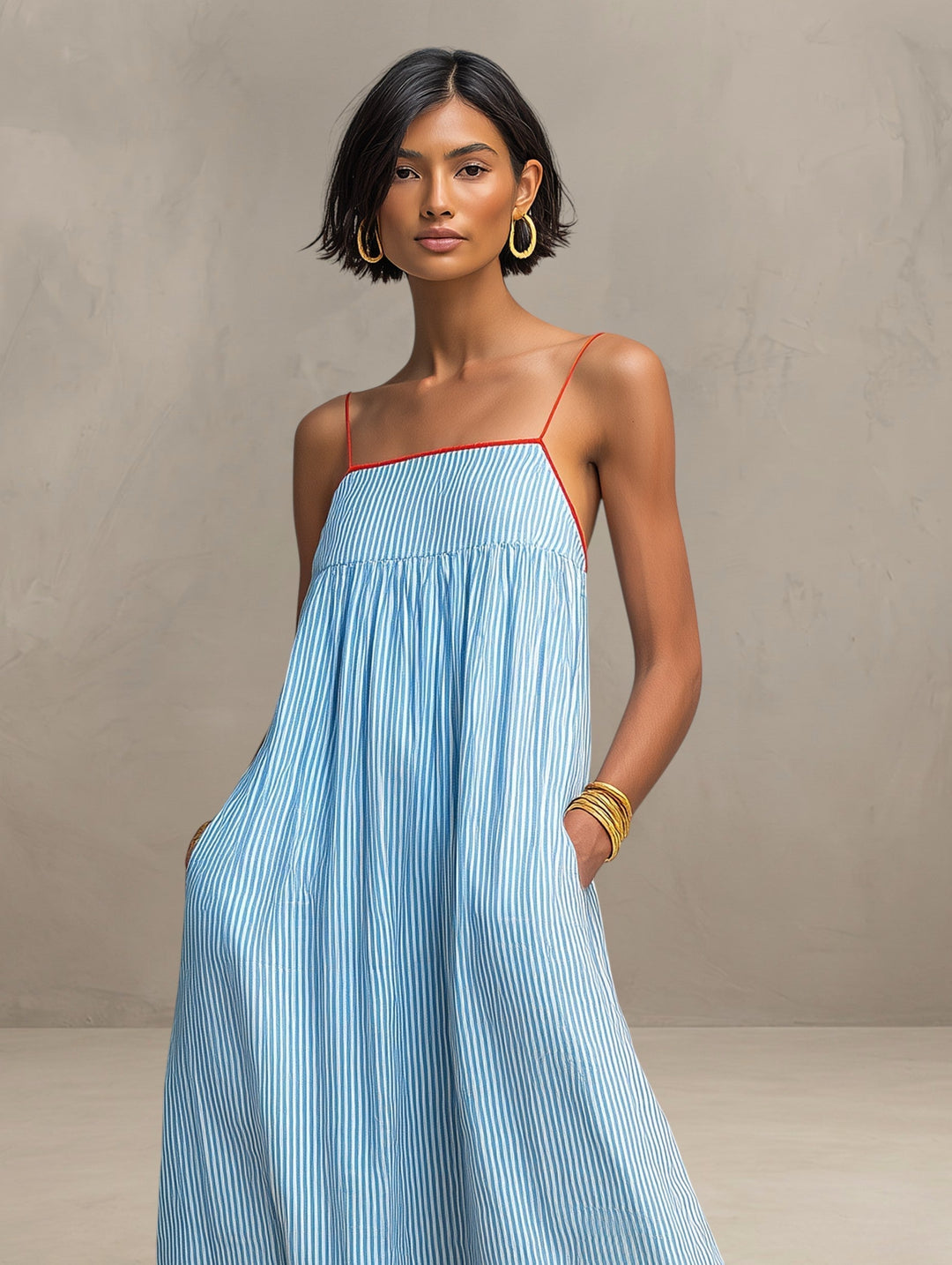 Janne | Robe Maxi d'Été