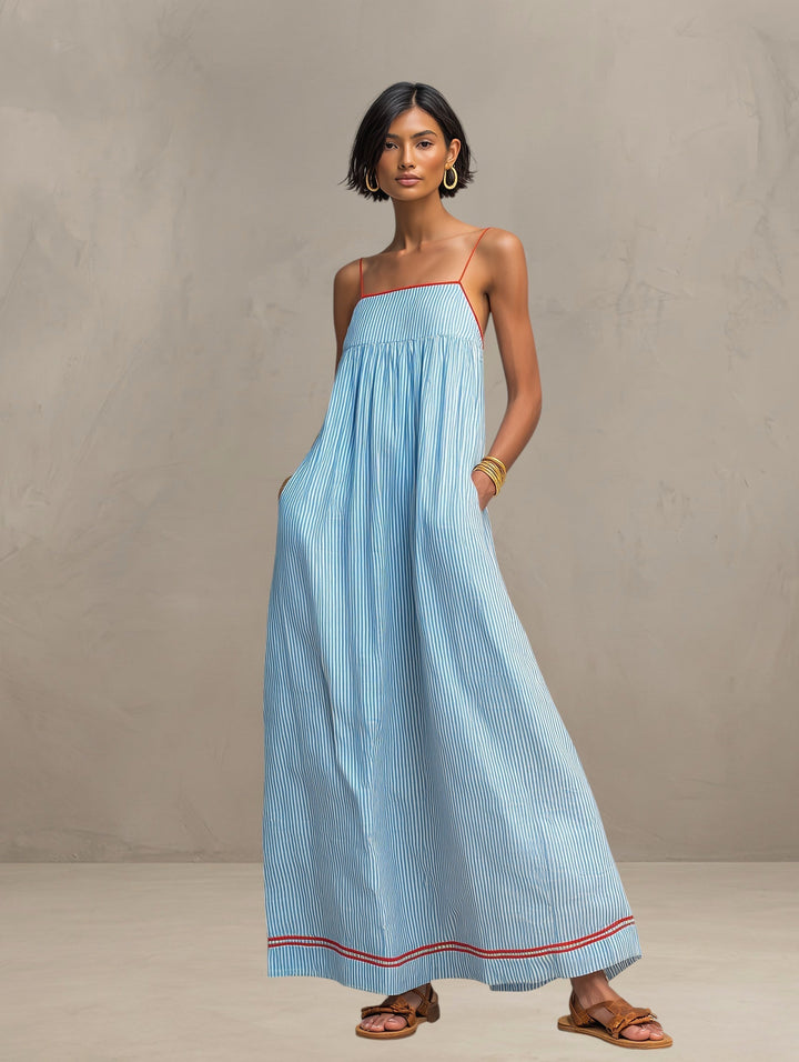Janne | Robe Maxi d'Été