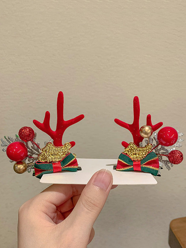 Couvre-chef d'élan fait à la main de Noël 10 couleurs