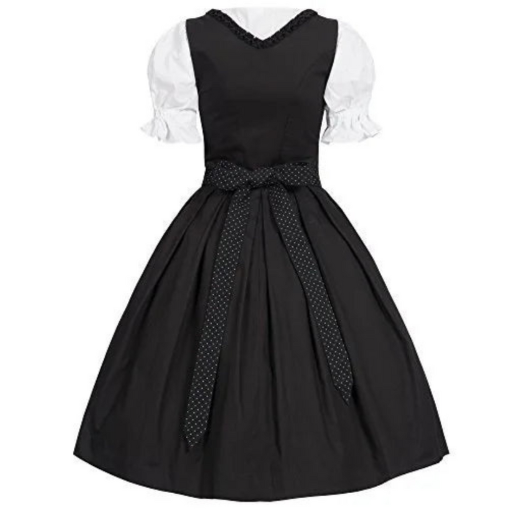 Robe Dirndl pour femmes avec design moderne | Robe traditionnelle festive en longueur midi