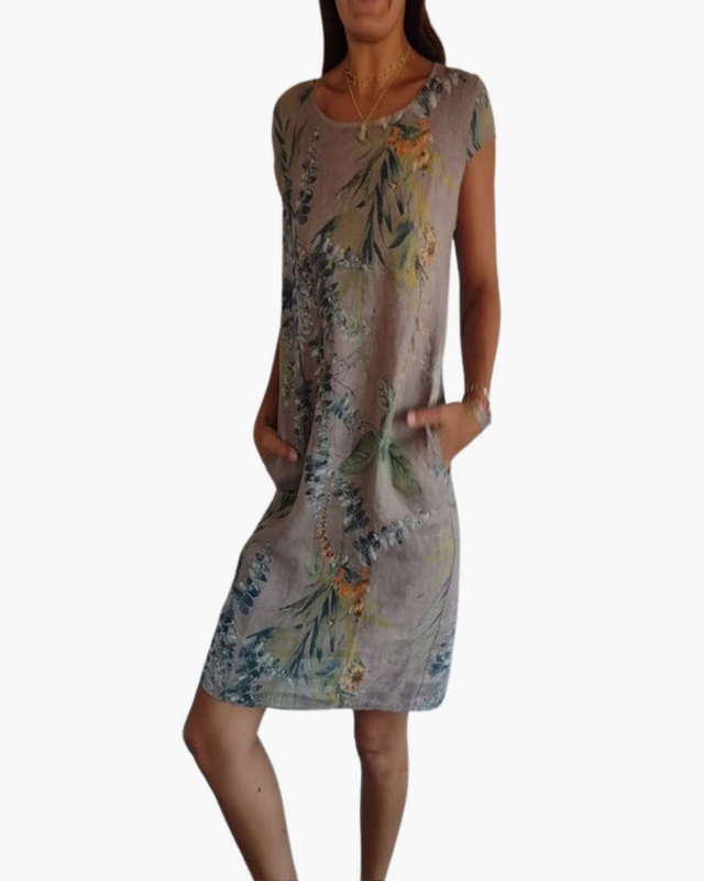 Robe T-Shirt Femme | Robe d'été décontractée avec imprimé