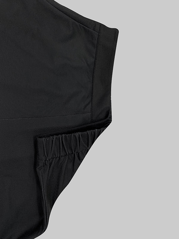 Pantalon ample taille haute, à imprimé floral