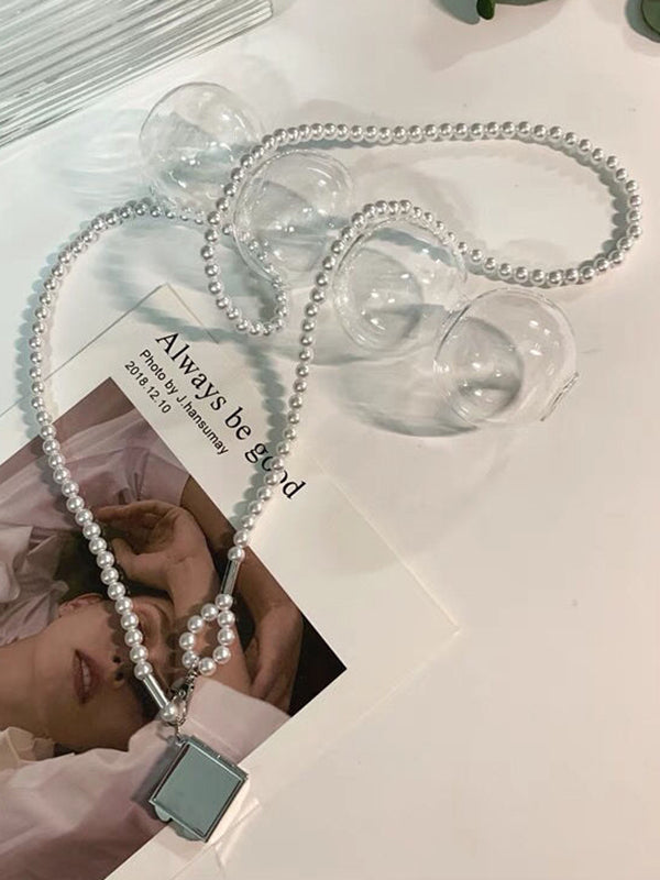 Accessoires de chaîne de taille brillants en forme de cœur perlé