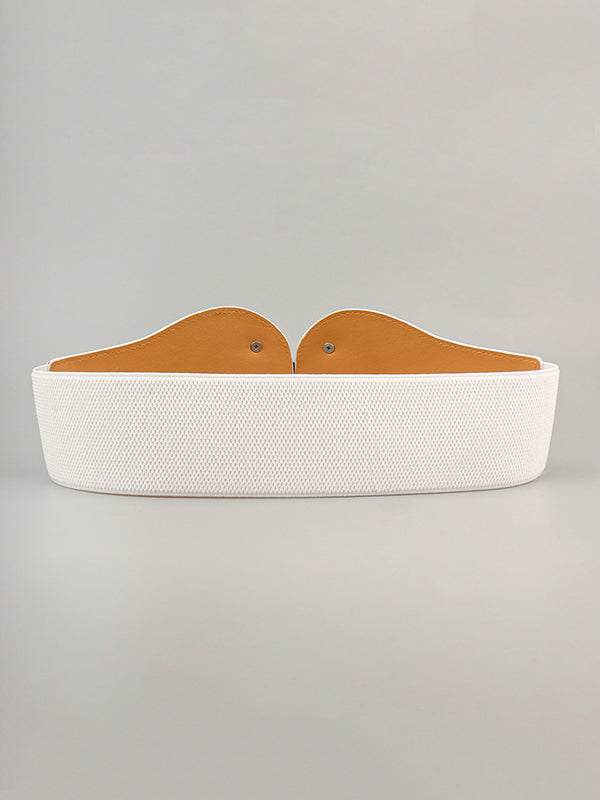 Ceinture réglable à taille élastique, à empiècements