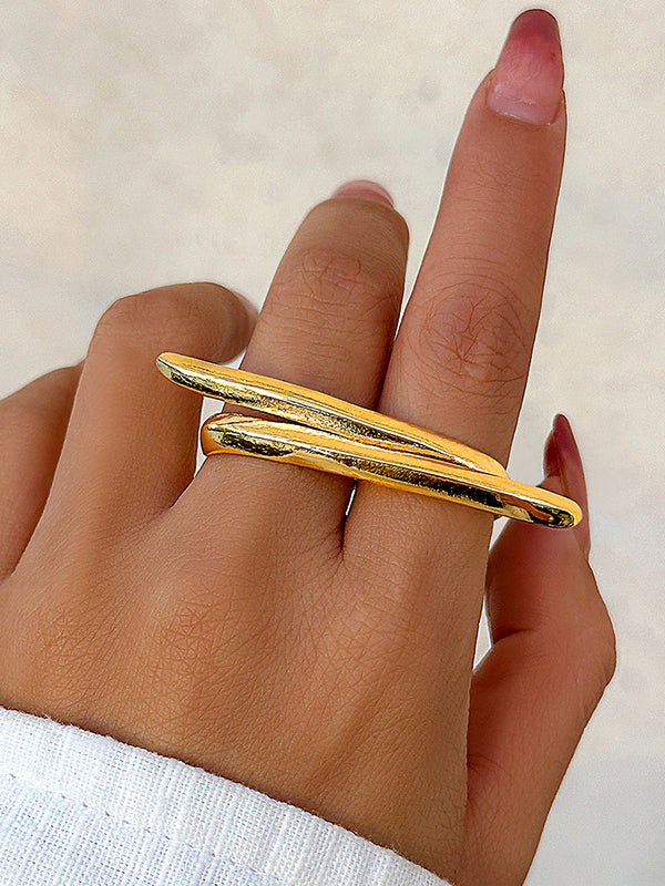 Bague géométrique