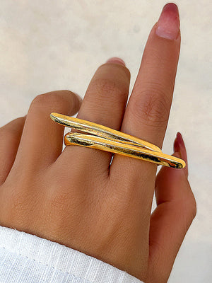 Bague géométrique