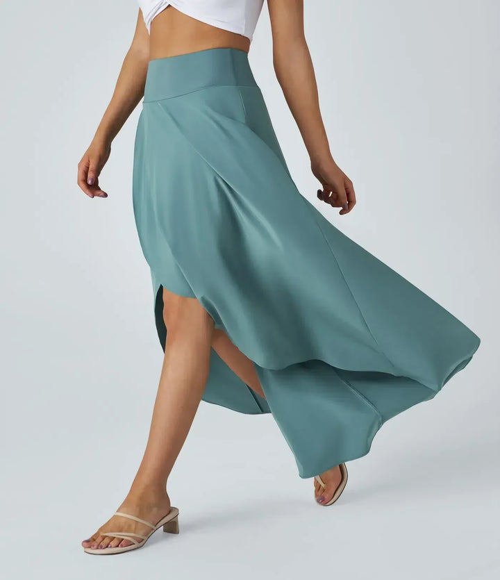 Jupe maxi Natalia avec fente - Élégance stylée et confort.