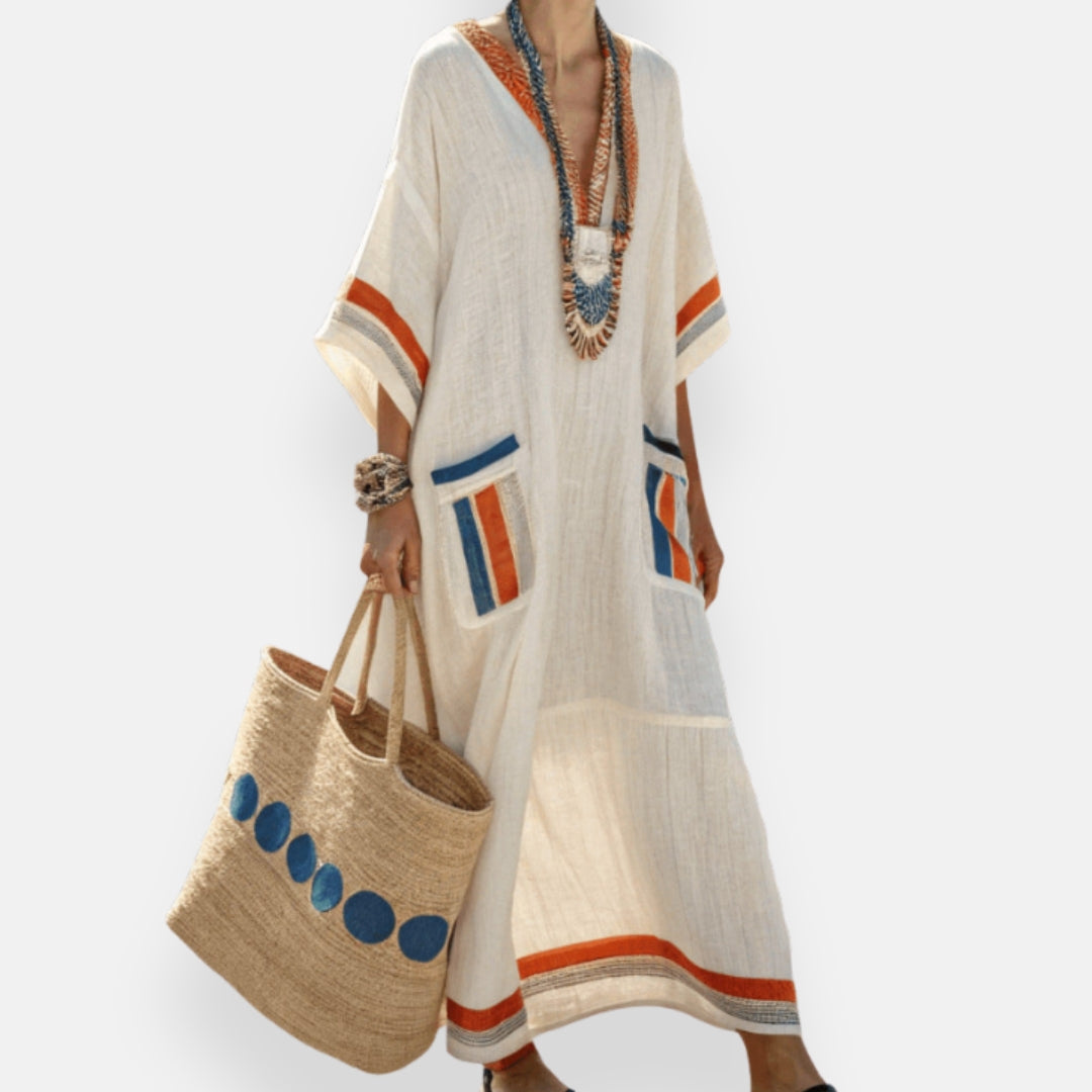 Erelia – Robe maxi style kaftan