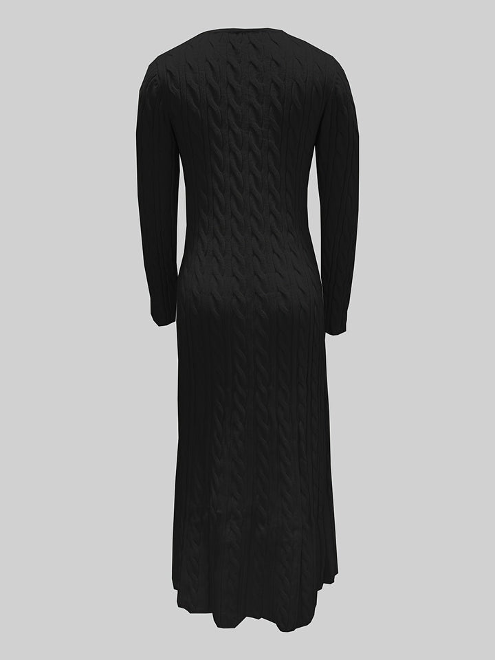 Isabella | Robe maxi élégante pour femmes en tricot