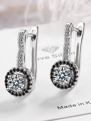 Boucles d'oreilles à strass