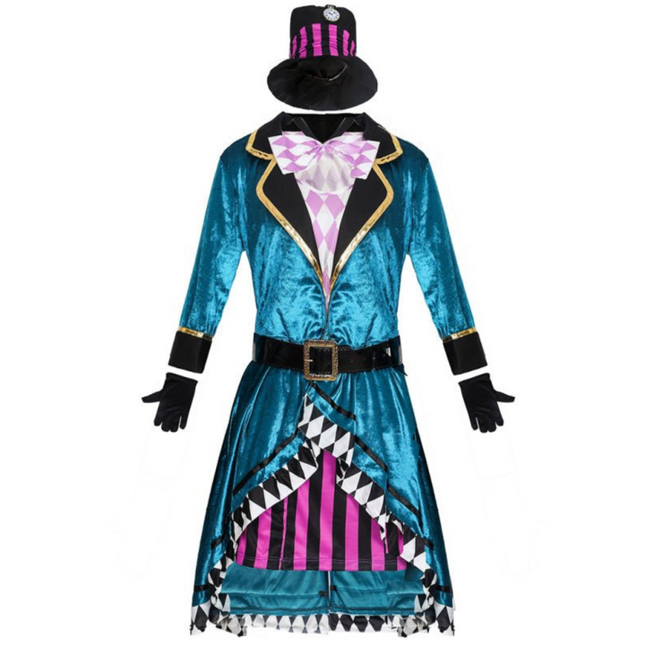 Costume d'Halloween Femme Cirque | Ensemble Veste avec Mini Jupe