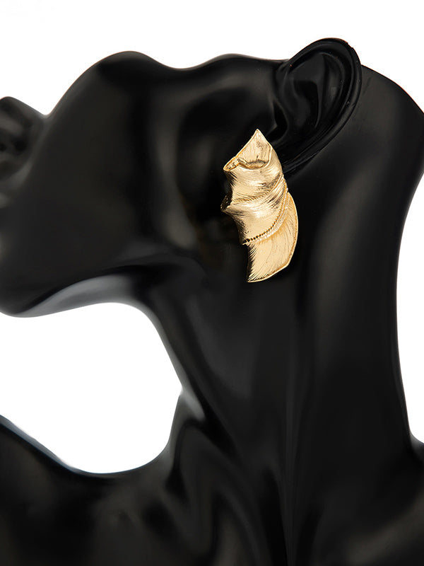 Boucles d'oreilles pendantes géométriques normcore