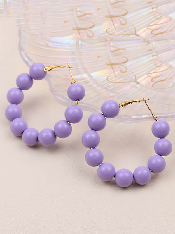 Boucles d'oreilles géométriques