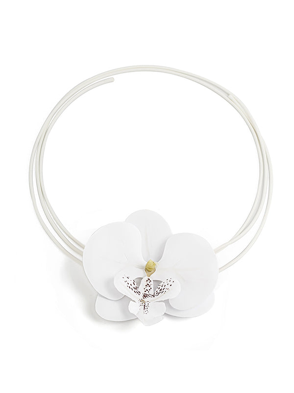 Collier en forme de fleur