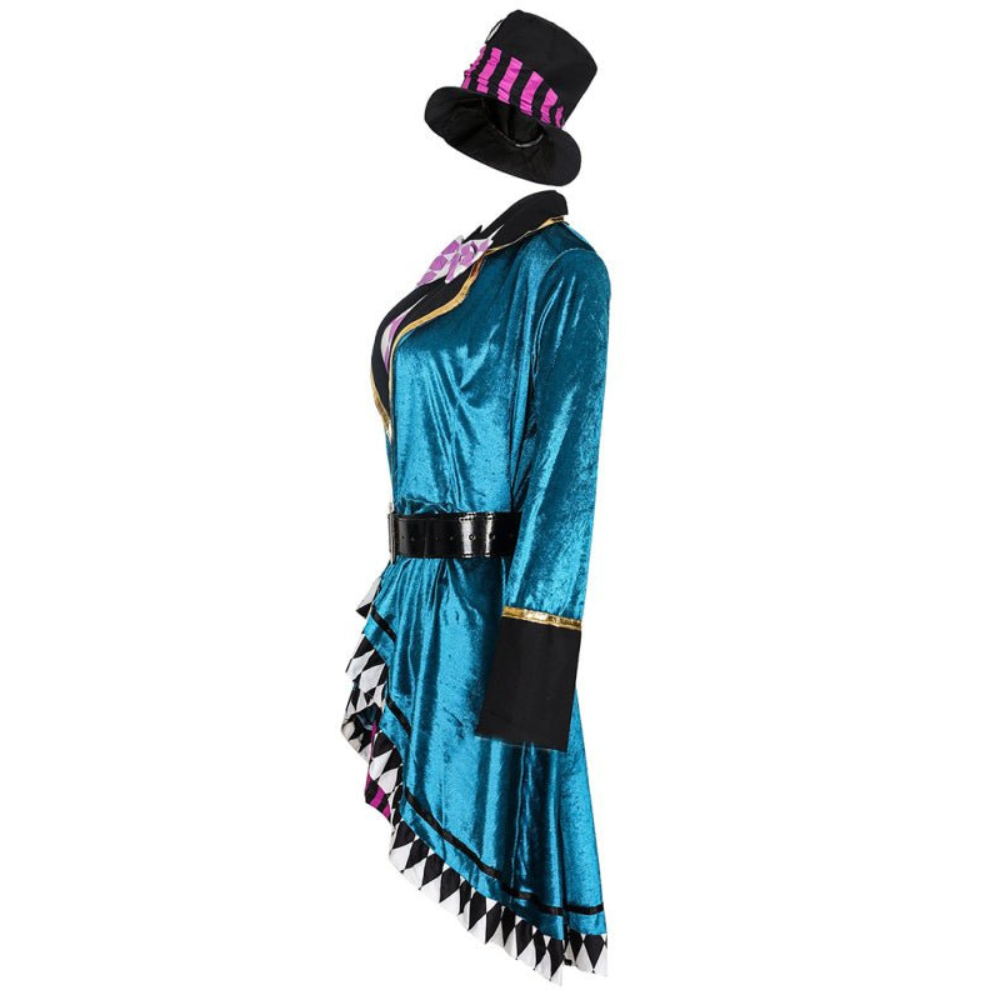 Costume d'Halloween Femme Cirque | Ensemble Veste avec Mini-Jupe