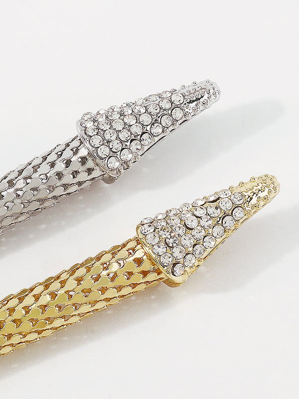 Collier élégant en forme de serpent