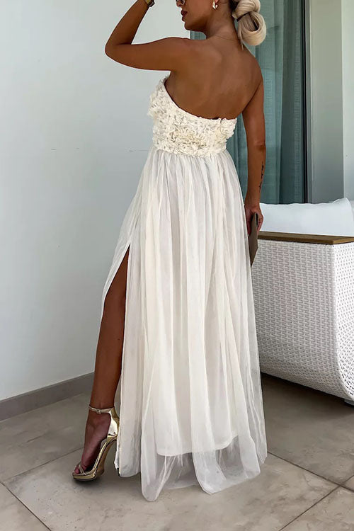 Ari - Robe maxi tendance avec fente
