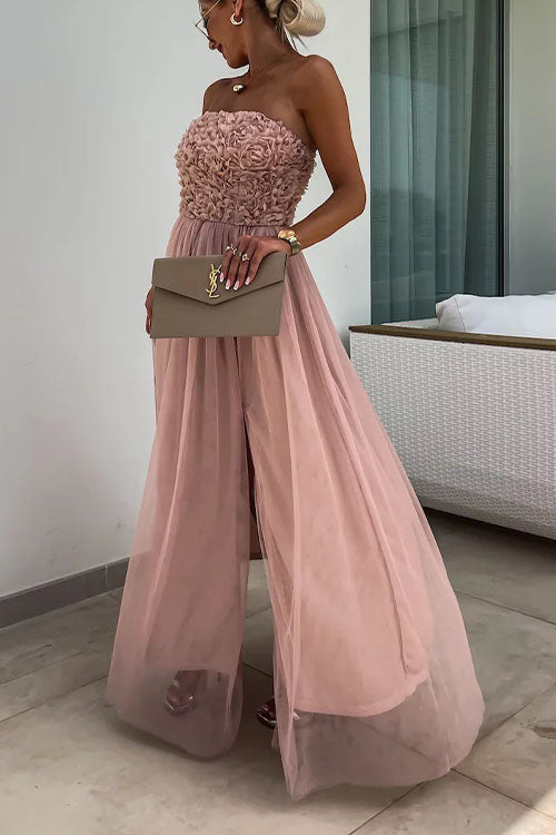 Ari - Robe maxi tendance avec fente
