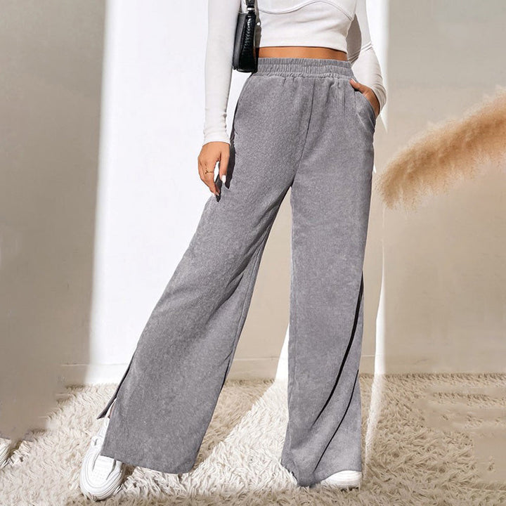 Aeri - Superbe pantalon en tissu évasé