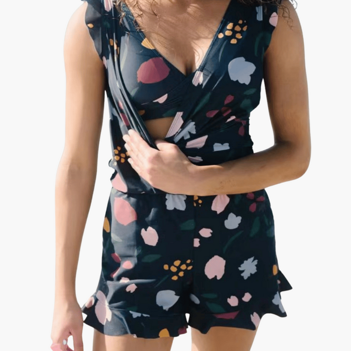 Short de bain - Shorts de bain pour femmes avec coupe sportive