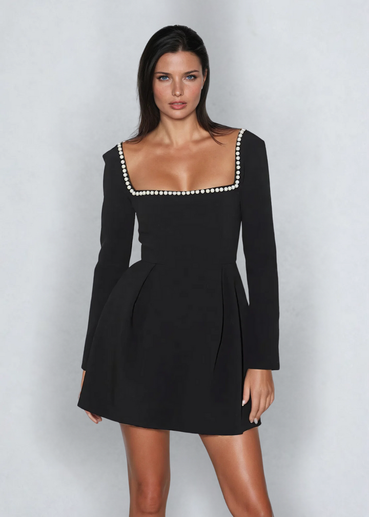 Callie | Robe Mini en Perles