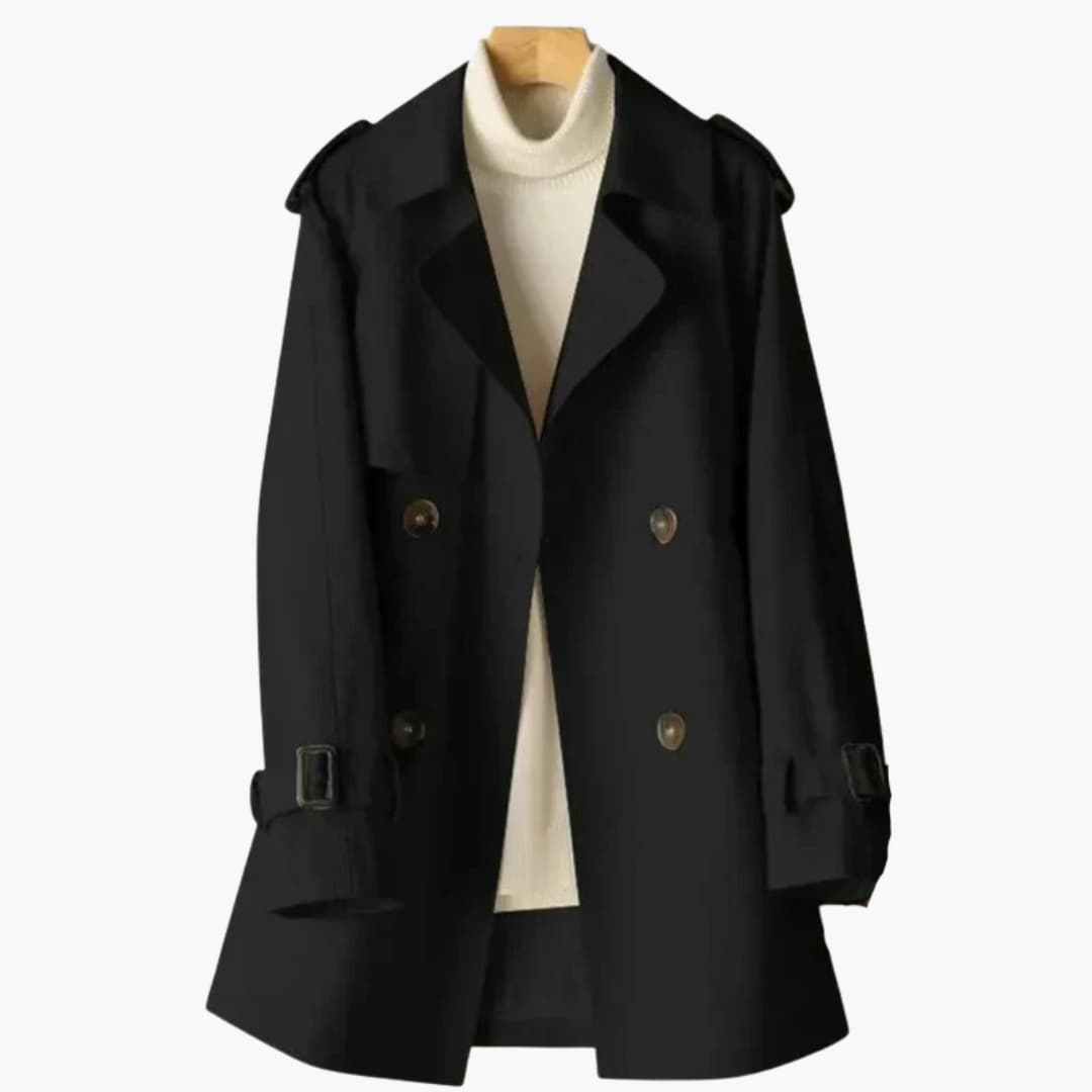 Trench-coat double boutonnage pour femmes