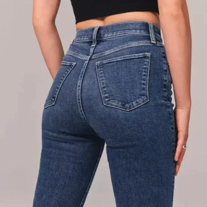 Victoria - Jean évasé taille haute pour femmes