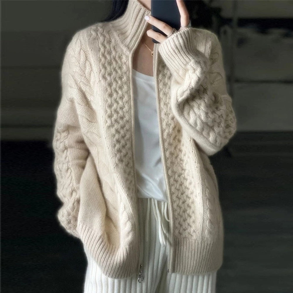 Gilet confortable pour femmes | avec fermeture éclair