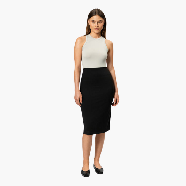 Jupe midi élégante pour femmes – polyvalente et stylée