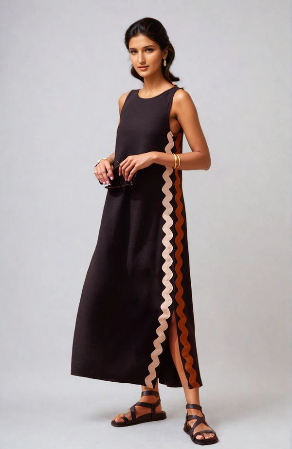 Mariah | Robe maxi fluide pour femmes - Élégante et aérienne