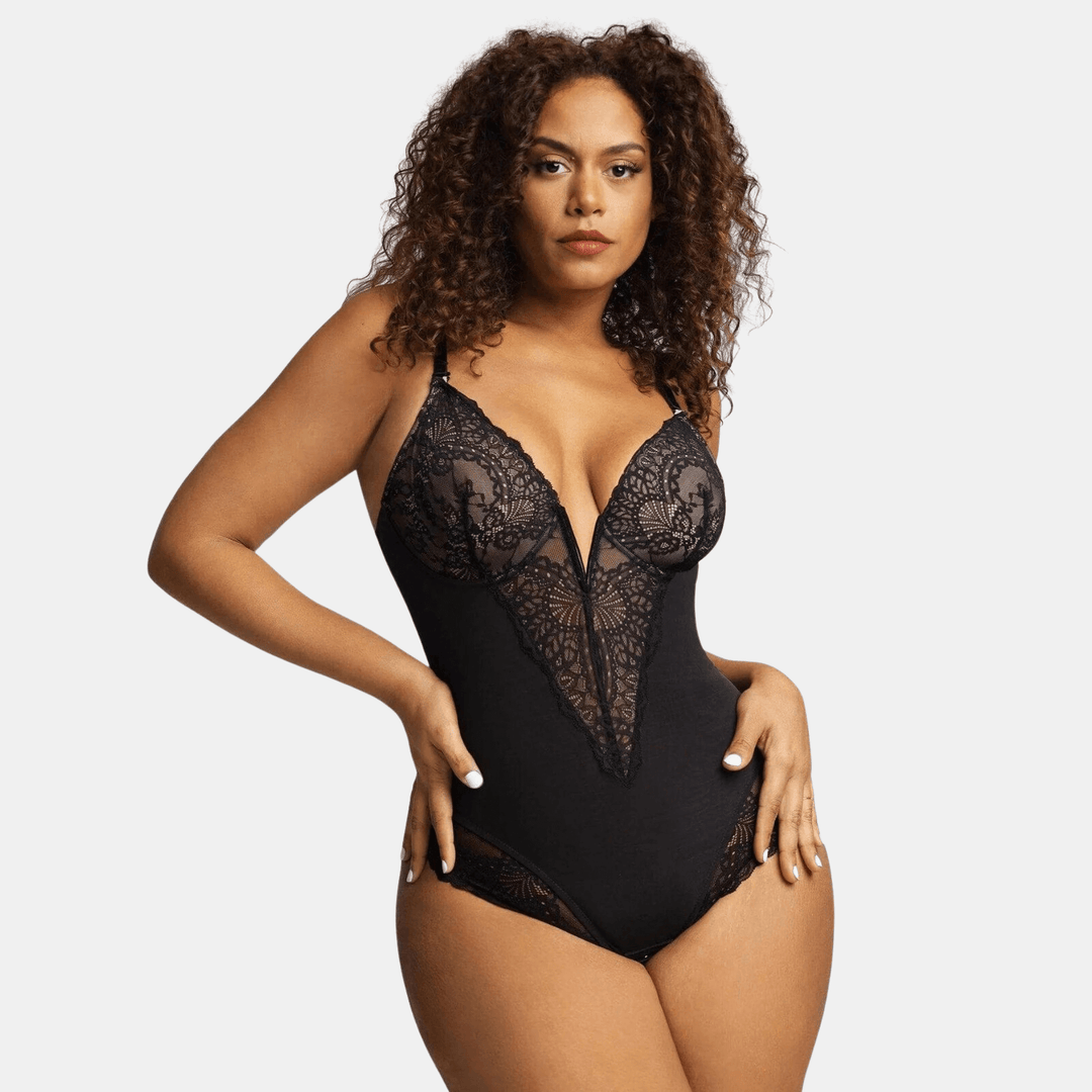 Allurace 2.0 - Body élégant avec décolleté en V profond
