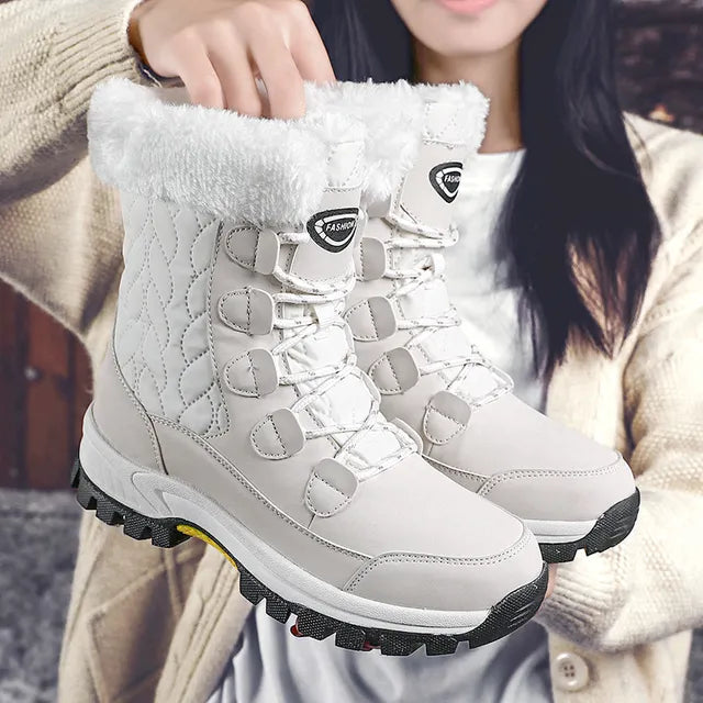 Bottes de neige stylées pour femmes | Chaudes