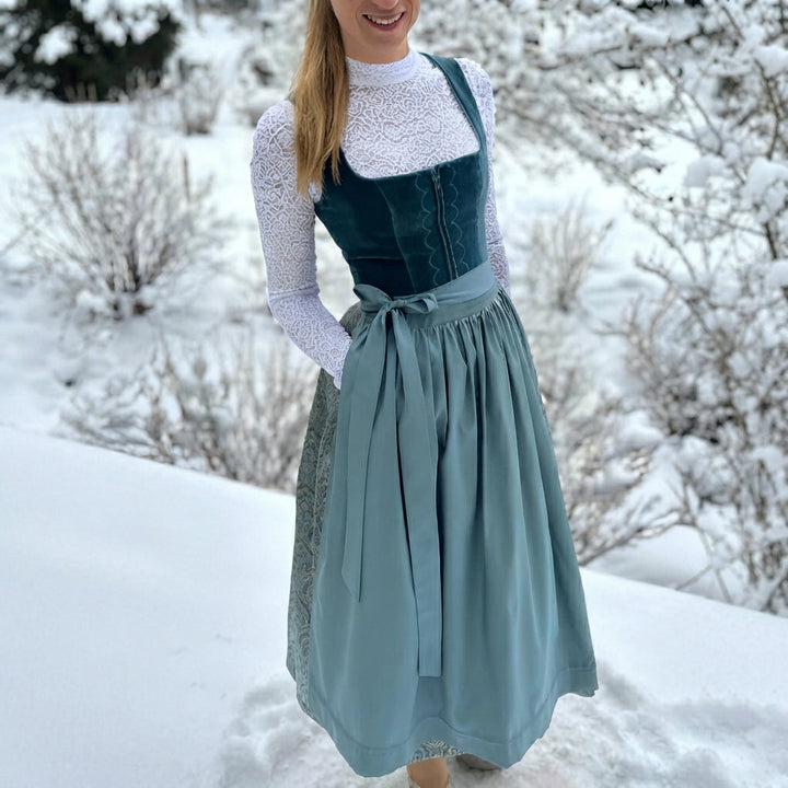 Muriel - Dirndl élégant et classique (doublure non incluse)
