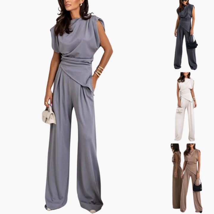 Ensemble femme - Costume élégant avec jambes larges
